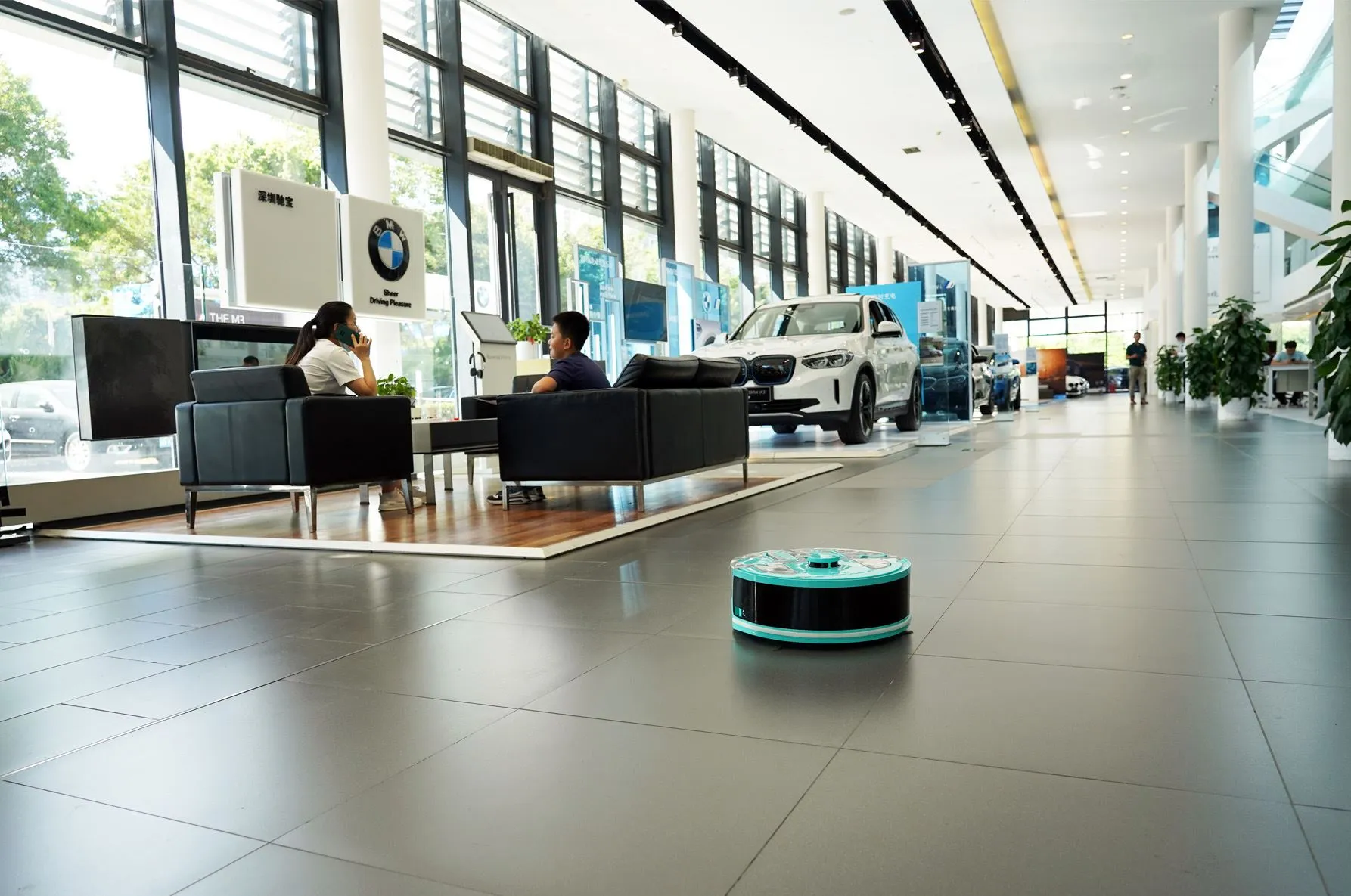 Robot limpiador de caracoles Reeman en la tienda 5S